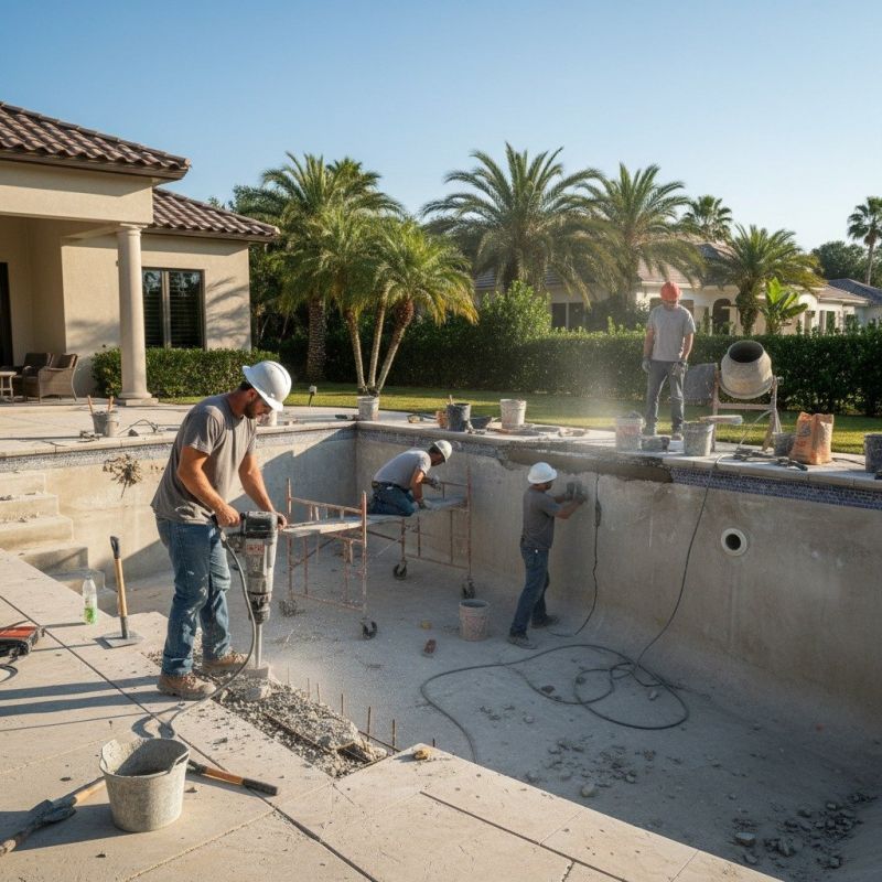 Pool Concrete Repair