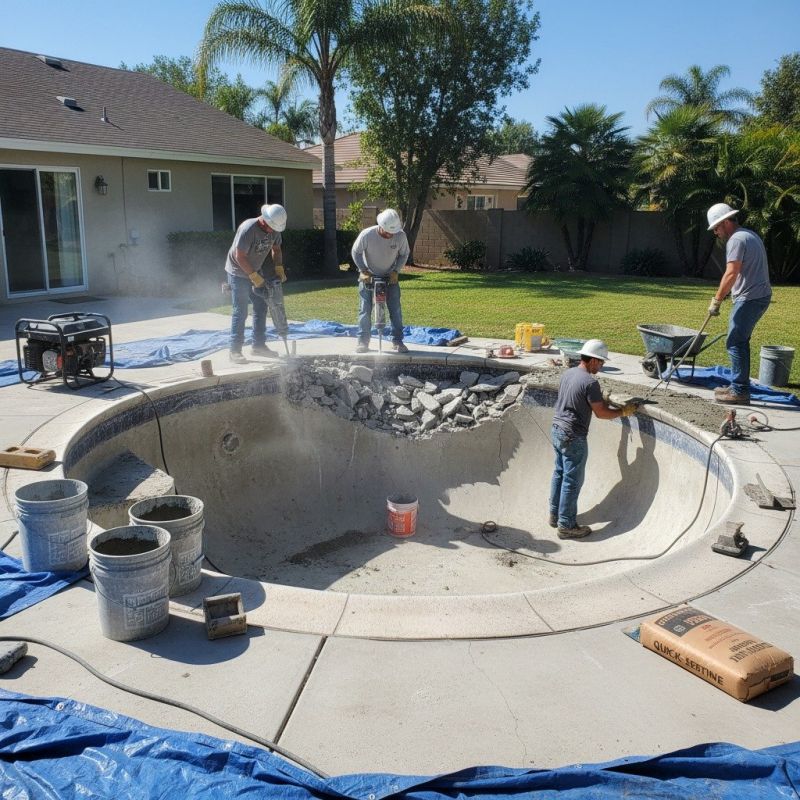 Pool Concrete Repair