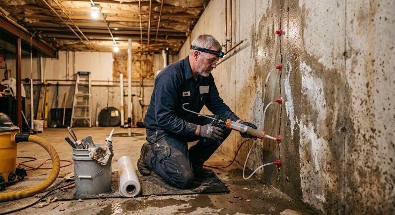 Basement Sealing Service in Sarasota, FL