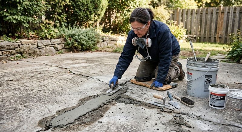 Concrete Pool Patio Repair in Corpus Christi, TX