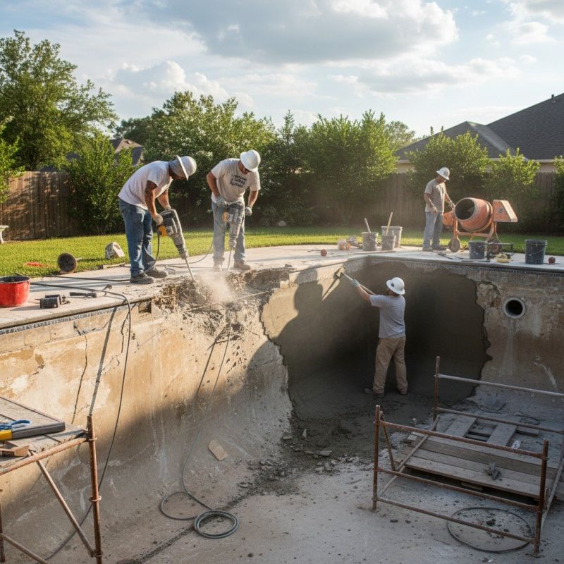 Pool Concrete Repair