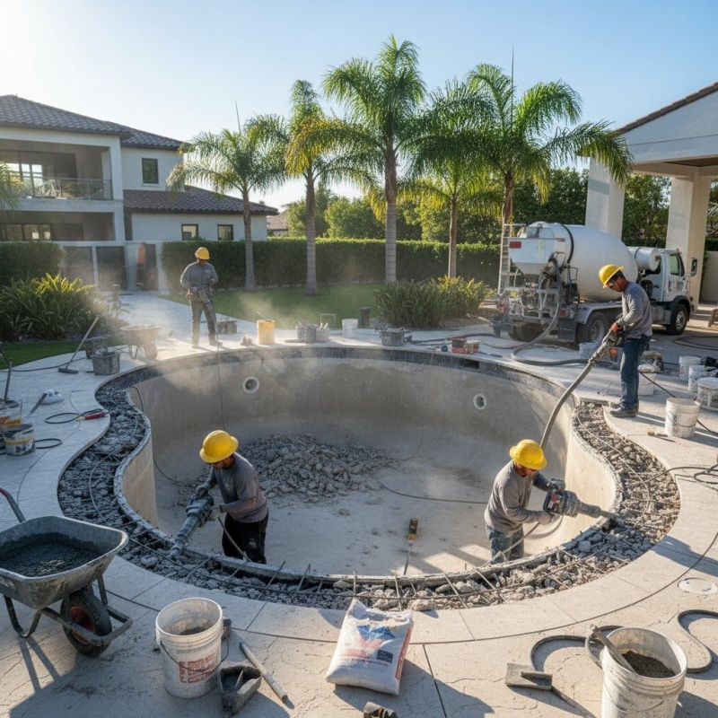 Pool Concrete Repair