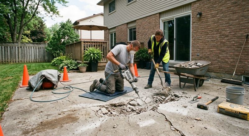 Concrete Apron Repair in Miami Dade County, FL